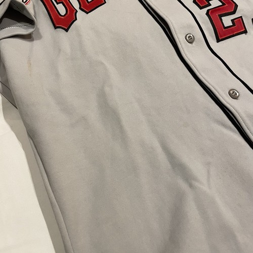 Game Worn Authentic University Of Georgia Bulldogs NCAA Baseball Jersey Grey 50 - Picture 7 of 10