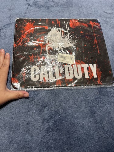 Call of duty Gamer Computer Mouse Pad Mat Red Black Skull 25x 30 Cm A28 - Picture 6 of 6