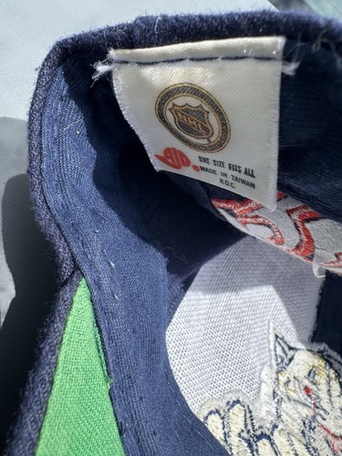 Vintage Florida Panthers Hat Cap Snapback NHL Big Logo Graffiti AJD Wool Blend - Picture 9 of 16