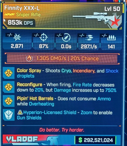Borderlands 4 Bl4 MODDED 1 SHOT WAFFEN SIND DA... INSANE DPS MORE TO COME ⚡️ - Bild 8 von 14