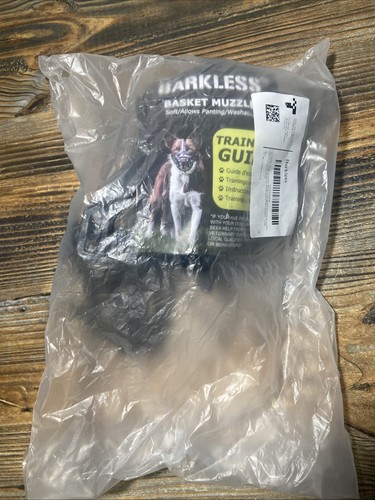 Cubierta bucal jaula humana bozal canasta perro BARKLESS para entrenamiento de aseo, L - Imagen 1 de 3