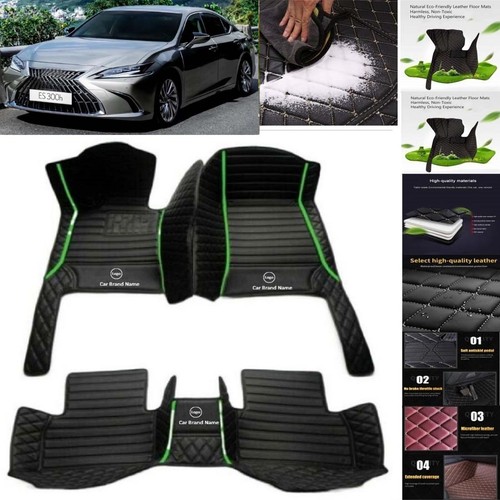 For Lexus ES Car Floor Mats Custom Waterproof Luxury Carpets Auto Liner - Foto 25 di 34