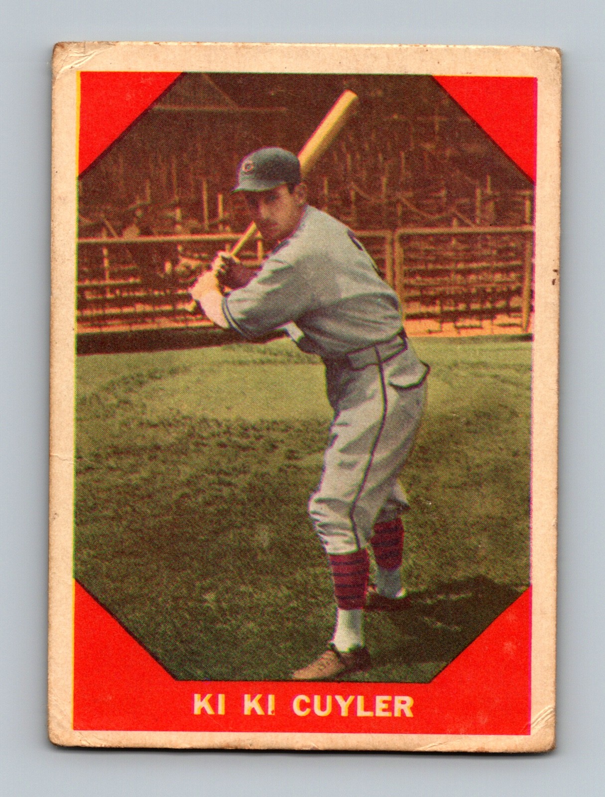 1960 Fleer Baseball Greats #75 Ki-Ki Cuyler LOW GRADE Vintage HOF Card
