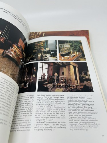 Vintage 1975 Architectural Digest Magazines Interior Design Ads Lot of 3 - Picture 12 of 15