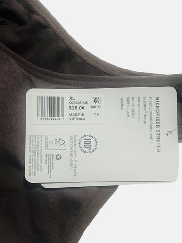 Jockey Damen BH Modern Micro Stretch Nahtlos Bralette Braun Gr. XL - Bild 10 von 10