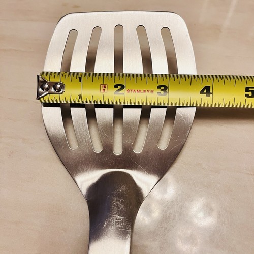 Calphalon Kitchen Grill Slotted Spatula Stainless Steel Turner Comfort Grip - Picture 9 of 9