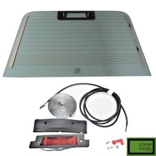 HEATED REAR  DOOR GLASS (HIGH BRAKE LIGHT) CONV KIT FOR LAND ROVER DEFENDER SERI