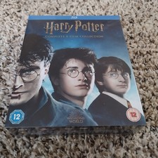Harry Potter Complete 8-Film Collection Blu-ray 16-Disc Box Set Region Free New
