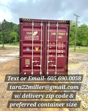 🔥 SHIPPING CONTAINERS 🔥 ***READ DESCRIPTION***