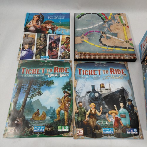 Days of Wonder Ticket to Ride Rails & Sails Board Game Open Box Sealed Cards - Picture 5 of 9