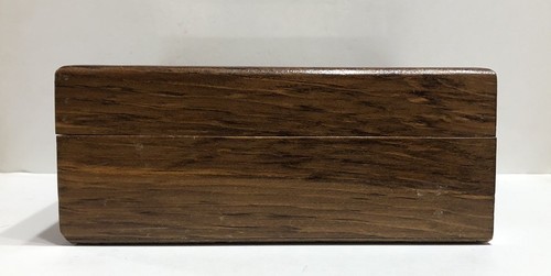 VINTAGE WINCHESTER ACID ETCHED GLASS MIRROR FRAMED PINE WOOD BOX RARE 1974 - Picture 5 of 13