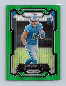 2023 Panini Prizm #332 Sam LaPorta Green