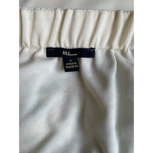 Milano Trägerloses Maxikleid Abstraktes Muster Freizeit Sommerkleid Größe 8 - Bild 3 von 5