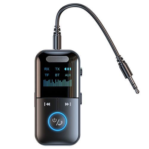 USB Bezprzewodowy nadajnik Bluetooth 5.4 Odbiornik do samochodu Muzyka Audio Aux Adapter* - Zdjęcie 5 z 15