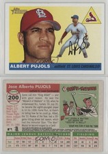 2004 Topps Heritage Albert Pujols (Modern Logo) #200