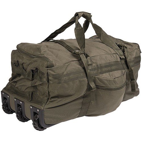 Kampftrageseesack mit Rollen 100 l Seesack Rucksack Armee Reisetasche Tasche - Bild 5 von 8
