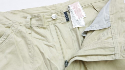Nike ACG Bermuda Shorts mens Bottoms size 36 W35 W36 XL beige COTTON 115644 - Picture 5 of 10