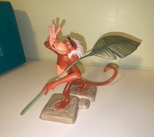 WDCC Monkeying Around Flunky Monkey The Jungle book w/COA and Box DAMAGED READ - Picture 2 of 15