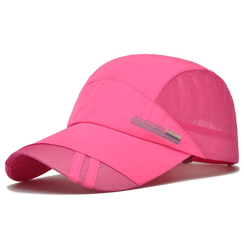 Schnelltrocknende Herren Baseball Cap für Sport Cool Mesh Sommer Damen Sonnenhut Angeln - Bild 18 von 23