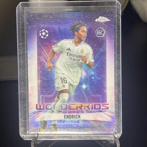 2024-25 Topps Chrome UEFA Endrick Wonderkids RC Rookie #WK-2