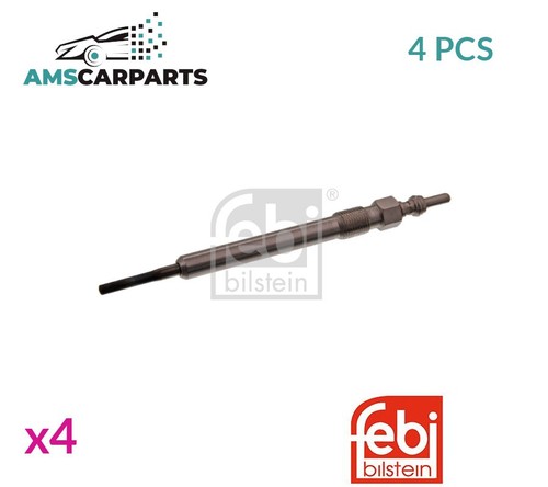 ENGINE GLOW PLUGS 38831 FEBI BILSTEIN 4PCS NEW OE REPLACEMENT