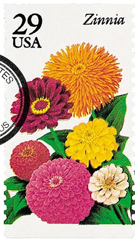 FLOWERS ON STAMPS - Vintage US Bundles (25 stamps per design) FREE SHIPPING - Picture 1 of 44