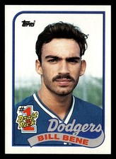 Bill Bene 1989 Topps ROOKIE #84 Los Angeles Dodgers Baseball *147