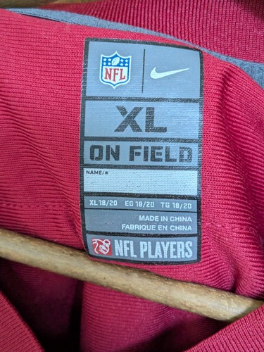 Larry Fitzgerald #11 Cardinals Jersey Nike On Field Red/White NFL YOUTH XL - Picture 2 of 8
