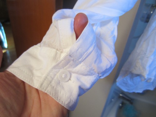 NWT women's long sleeve shirt beachlunchlounge Size XL white color - Picture 4 of 17