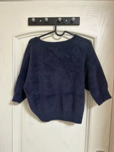NUEVO L'AGENCE Ginebra Suéter Medianoche XSLXXL - Imagen 5 de 5