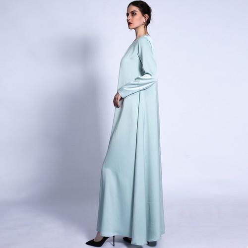 Ramadan Kaftan Abaya Muslim Women Long Dress Maxi Robe Dubai Party Gown Abayas - Picture 147 of 220