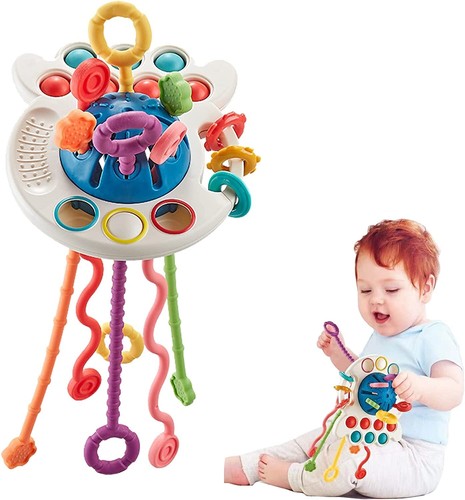 Baby Lernspielzeug ab 6–18 Monate, Montessori Spielzeug, Sensorisches Spielzeug - Bild 5 von 15