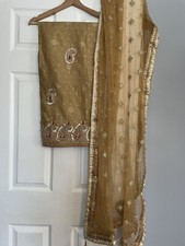 pakistani indian punjabi unstitched 3 pcs suit