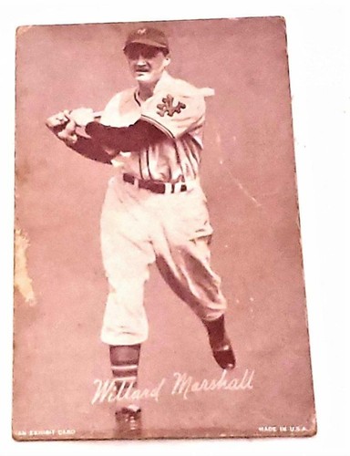 Baseball Exhibit Set 4 Arcade Vtg Card Salutation Reiser Hopp Marshall Waitkus - Picture 5 of 6
