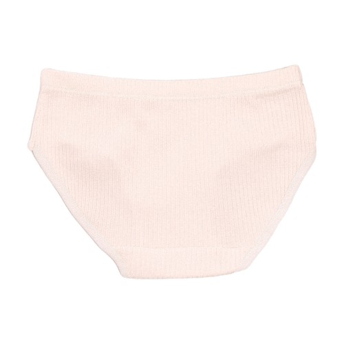 Toddler Girl Ribbed Briefs Mid Waist Elastic Waistband Solid Color Underwear - Picture 31 of 42