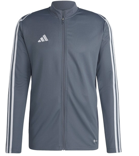 adidas Tiro Tracksuit Mens Small Slim Jacket and Pants Set Soccer Grey White - Picture 9 of 9