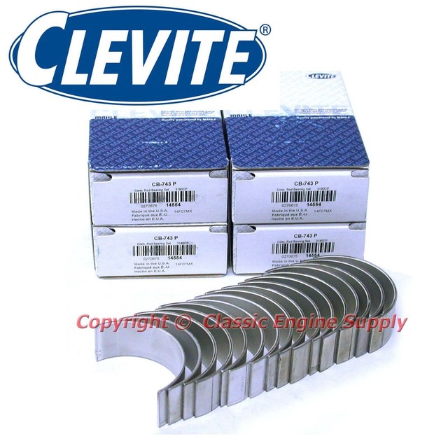 Details about New Clevite Standard Rod & Main Bearing Set 366 396 402 427 454 502 Chevy bb Details about New Clevite Standard Rod & Main Bearing Set 366 396 402 427 454 502 Chevy bb