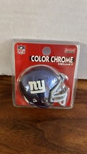 New York Giants  FOOTBALL RIDDELL COLOR CHROME MICRO MINI HELMET VTG NOS