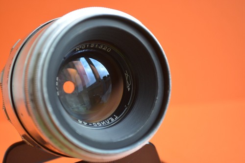 HELIOS 44 Russian KMZ SLR Lens M39 Silver White 13 blades - 第 5/11 張圖片