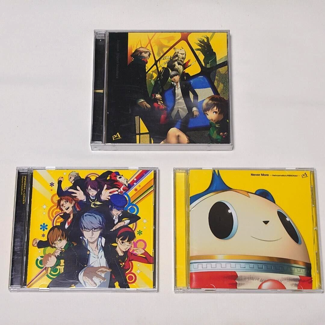 Persona 4 Original Soundtrack/ The Golden/ Never More OST Persona 4 Original Soundtrack/ The Golden/ Never More OST