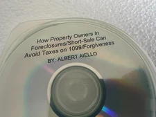 HOW TO AVOID TAXES ON 1099 FORECLOSURES & SHORT SALES DEBT CD BY ALBERT AIELLO