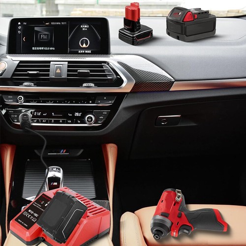 3A M12-18C Rapid Charger For Milwaukee M18-M12 Li-Ion Battery Charger 48-59-1828 - Bild 4 von 11