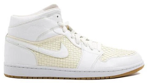 Jordan Air Jordan 1 Premier Low White Metallic Platinum Mens Sneaker Jordan Air Jordan 1 Premier Low White Metallic Platinum Mens  main image 2