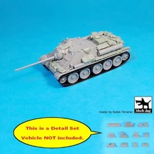 Black Dog 1/72 Stowage & Accessories for SU-85 Russian SPG WWII (Zvezda) T72163