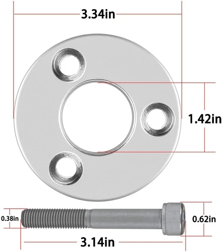 MT0025 Lifting Adapter With Bolts & MT0022 Lifting Eye Tool For Yamaha Mercury - Bild 12 von 12
