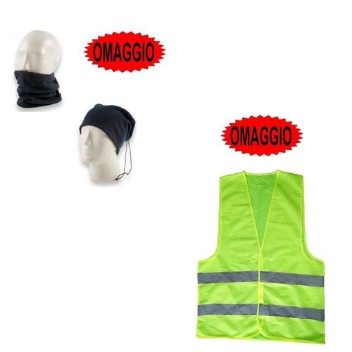 PER PIAGGIO TYPHOON 125 COPERTA TERMICA IMBOTTITA+COPRIMANI IN NEOPRENE PER SC - Foto 7 di 7
