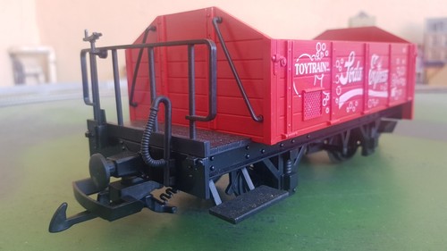 LGB G Gauge 94206 Lehmann ToyTrain open soda express wagon with can load, boxed - Picture 5 of 12