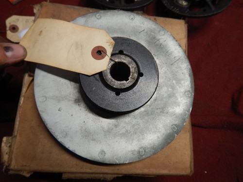 NOS STUDEBAKER GENERATOR PARTS LOT PULLEY FAN BACKER PLATE BRUSH HOLDER HAWK - Picture 2 of 11