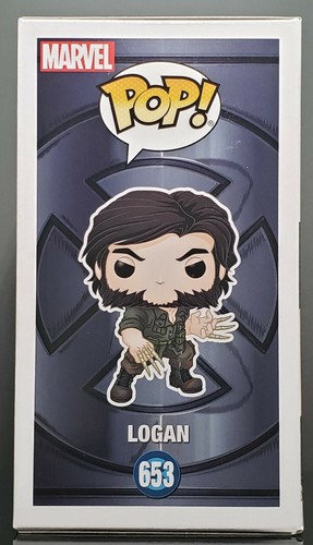 ¡Funko Pop + Protector! Marvel #653 X-Men Logan MCCC Exclusivo *Como Nuevo* - Imagen 7 de 12