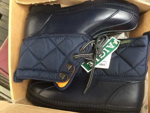 Aigle Lad Childs Yard Boots EU 2526 Black Winter Insulated Waterproof Aigle Lad Childs Yard Boots EU 2526 Black Winter Insulated Waterproof